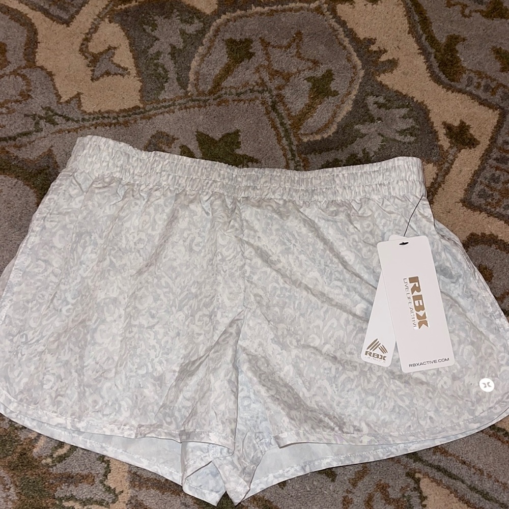 RBX White Athletic Shorts